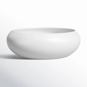 SHAVOUS CERAMIC ROUND VASE (includes peonies & orchid)