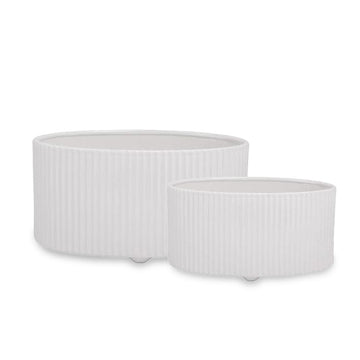 SHAVOUS WHITE OVAL